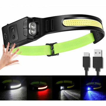 Bright Beam Red COB ver. (270°) LED Headlight.